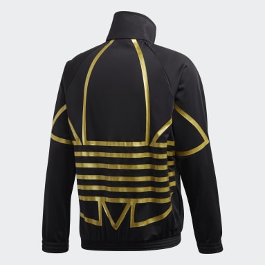 Men Originals Black Metallic Track Jacket