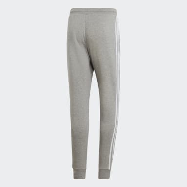 Men Originals Grey 3-Stripes Pants