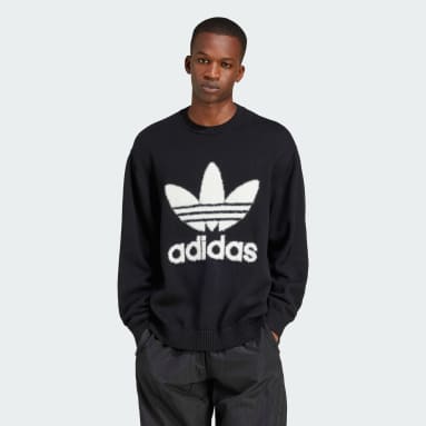 Premium Knitted Trefoil Crew Sweatshirt
