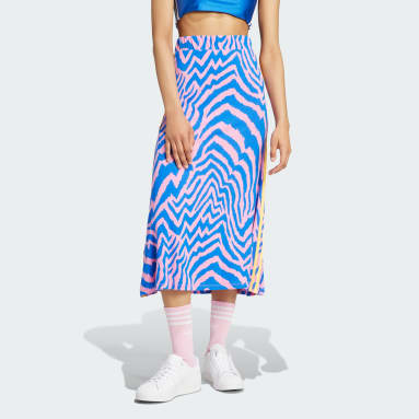 Adidas 3-stripe tulle midi skirt online
