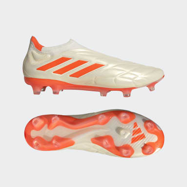 Soccer White Copa Pure+ Firm Ground Cleats