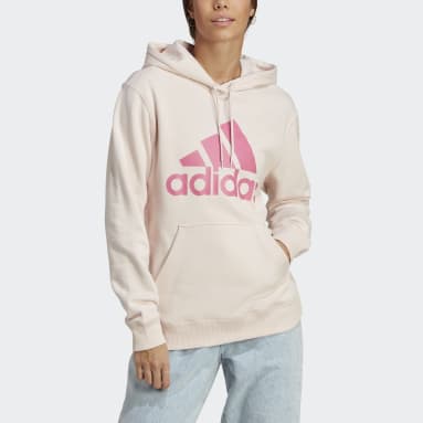 Poleron adidas mujer rosado best sale