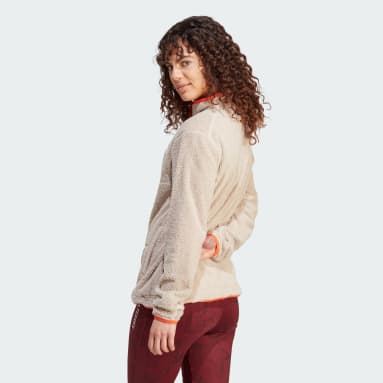 Felpa Terrex XPLORIC High-Pile-Fleece Beige Donna TERREX
