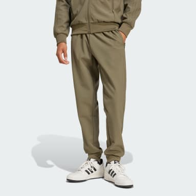 Khaki adidas tracksuit mens discount