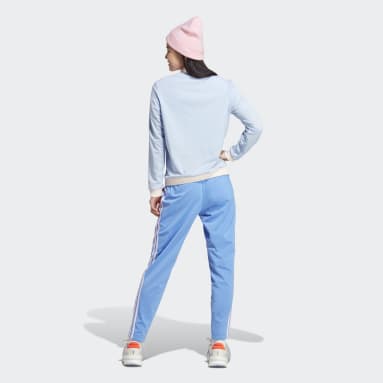 Buzo Essentials 3 Tiras Azul Mujer Sportswear