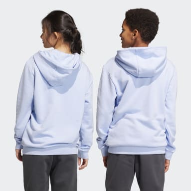 Hoodie adidas Adventure Blu Bambini Originals