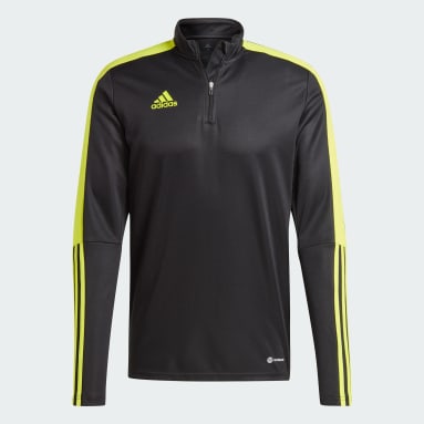 Sudadera entrenamiento Tiro Essentials Negro Hombre Fútbol
