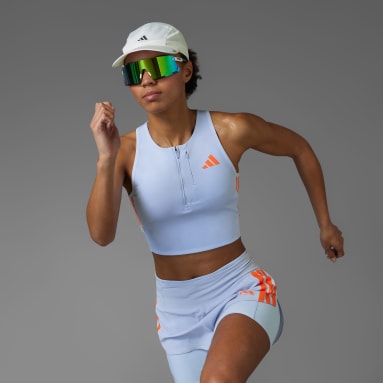 Adizero Running Gel Pocket Crop Top