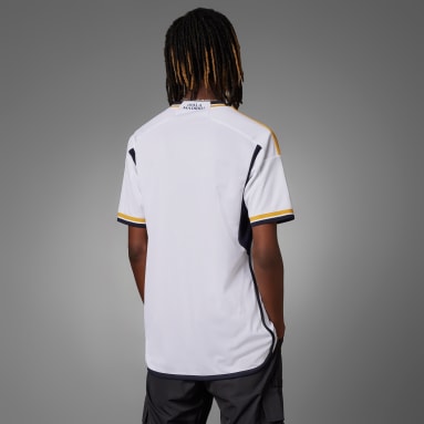 Men's LA Galaxy adidas White Streetwear Baseball Jersey