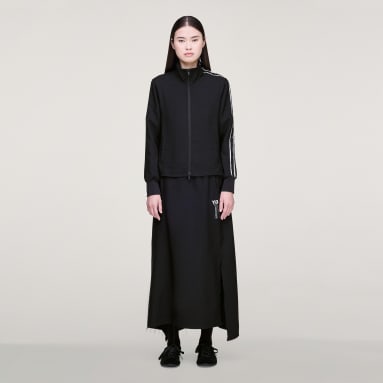 Y-3 SPORT UNIFORM RAW CUT 3 STRIPES KJOL