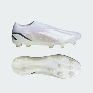 Soccer White X Speedportal+ Firm Ground Cleats