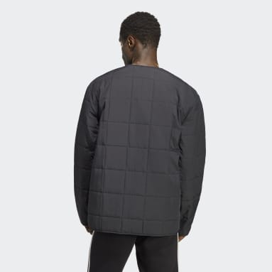 Men Originals Black adidas Adventure FC Quilted Liner Jacket