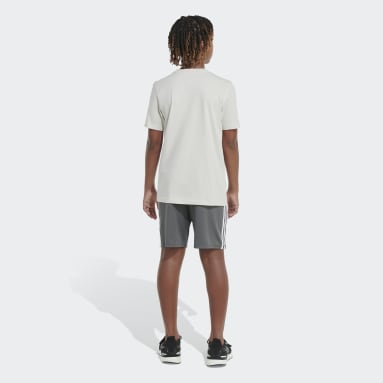 Youth Training Beige SS TEE TWO TONE BOS