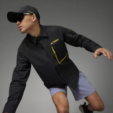 Men terrex Black National Geographic Long Sleeve Shirt