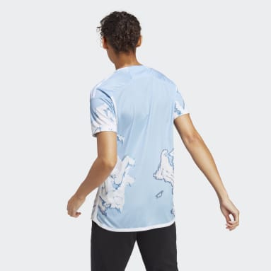 Dames Voetbal blauw België 23 Uitshirt
