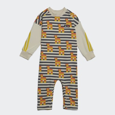 Infant & Toddler Sportswear Beige adidas x Classic LEGO® Bodysuit