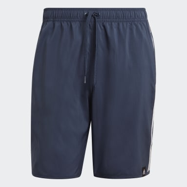 Calções de Natação Clássicos 3-Stripes Azul Homem Natação