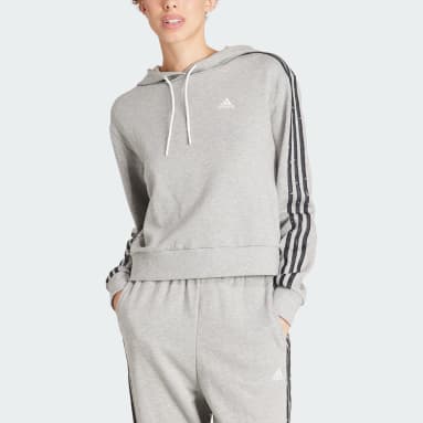 Graue Hoodies adidas DE