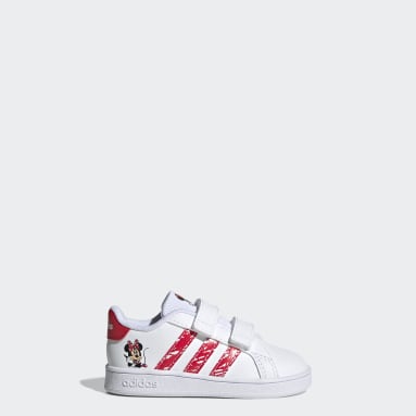 Infant & Toddler Essentials White adidas x Disney Minnie Mouse Grand Court Shoes