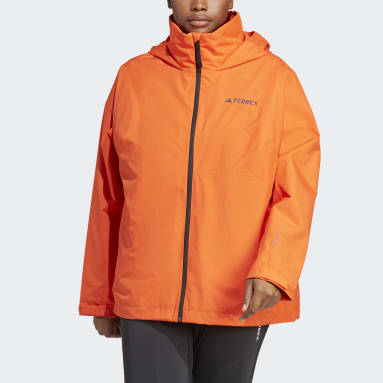 Frauen TERREX TERREX Multi RAIN.RDY 2-Layer Regenjacke – Große Größen Orange
