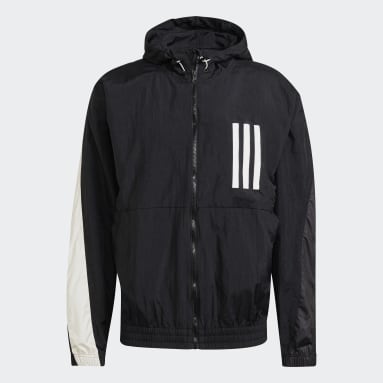 Jaqueta Corta-Vento Embalável adidas Sportswear W.N.D. X-City Preto Homem Sportswear