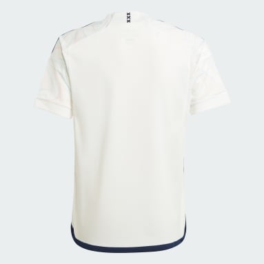 Děti Fotbal bílá Venkovní dres Ajax Amsterdam 23/24 Juniors