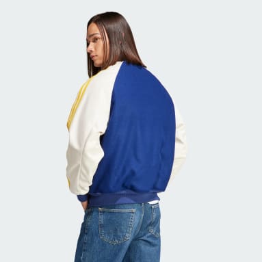 남성 Lifestyle Blue SST 봄버 재킷