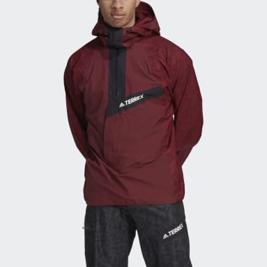 Anorak Primeknit RAIN.RDY Techrock TERREX Bordô Homem TERREX
