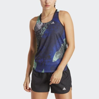Adizero Running Tanktopp Svart