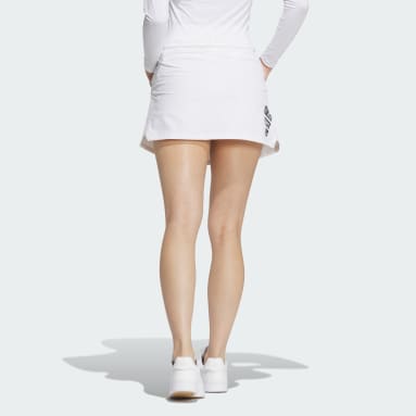 Women Golf White 4-Way Stretch Skirt