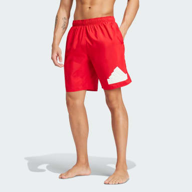 Red Swimming Shorts adidas UK