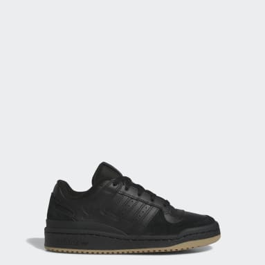 Chaussure Forum Low noir Adolescents 8-16 Years Originals