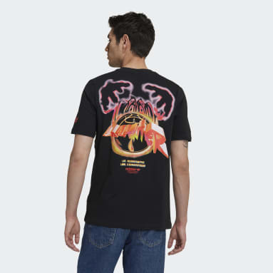 T-shirt Carpenter adidas x Paris Basketball Preto Homem Originals