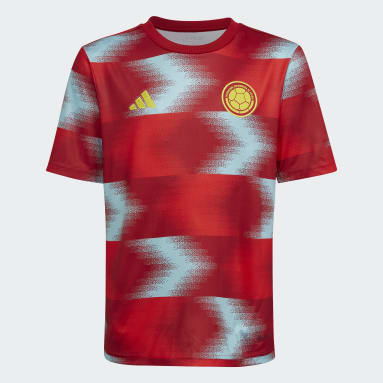 Jeugd 8-16 Jaar Voetbal Colombia Pre-Match Voetbalshirt