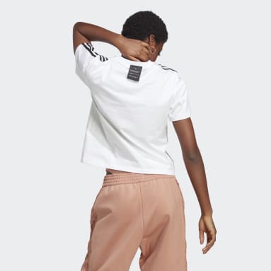 Polera Estampada Blanco Mujer Originals