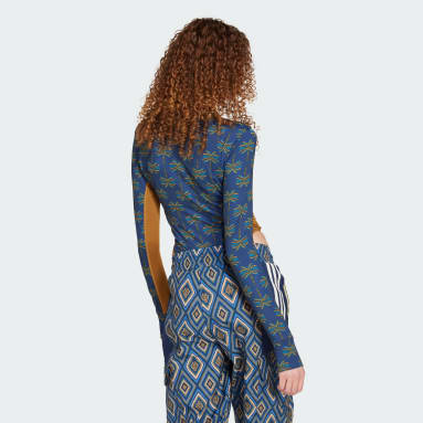 adidas x FARM Rio Body Long Sleeve Leotard