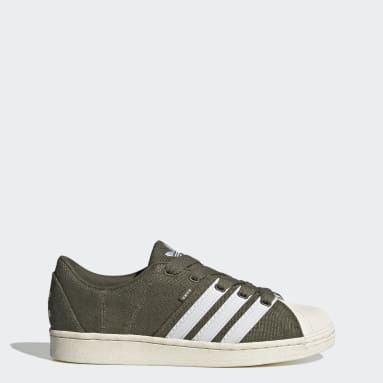 Chaussure Superstar Supermodified vert Hommes Originals