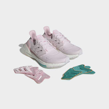 Pink Adidas Ultraboost Running Shoes Adidas Us