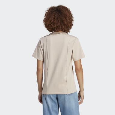 Women Lifestyle Brown Premium Essentials Tee