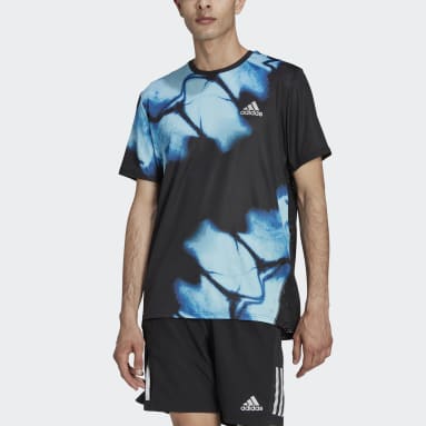 T-shirt graphique Fast Noir Hommes Running