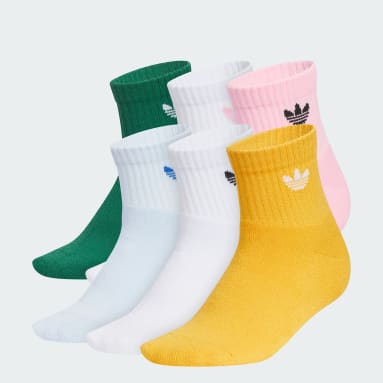 Youth Originals Trefoil 2.0 6-Pack Quarter Socks