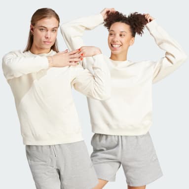 Sportswear White Lounge Fleece Sweatshirt