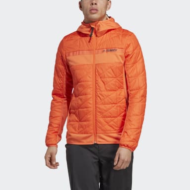 Men TERREX Orange Terrex Multi Hybrid Insulated Jacket