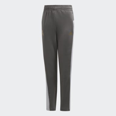Boys Training Grey Football-Inspired X AEROREADY Pants
