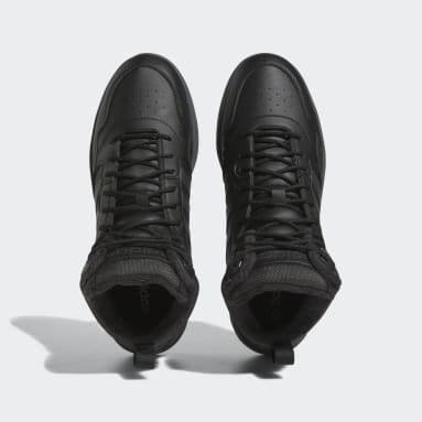 Sapatilhas de Inverno com Forro em Pelagem para Lifestyle e Basquetebol Hoops 3.0 Preto Basquetebol