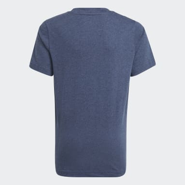 Polera 3 Tiras adidas Essentials Azul Niño Sportswear