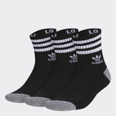 Originals Black Roller High Quarter Socks 3 Pairs