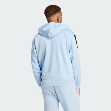 Essentials 3-Stripes Fleece Hoodie
