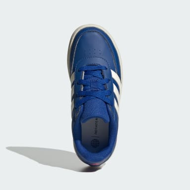 Kids Tennis Blue Breaknet Lifestyle Court Lace Shoes