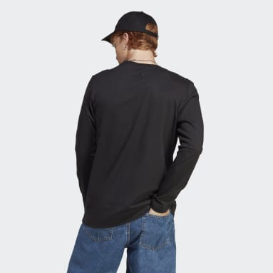 남성 sportswear Black 에센셜 긴팔 티